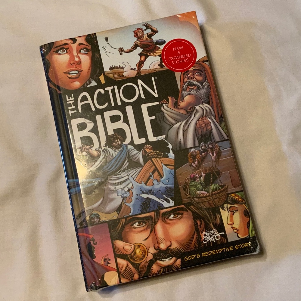 The Action Bible: Colourful Comic-Book Style by Marvel & DC Artists NEW!